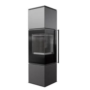 Piec stalowy REN/M lewy Ø 150 7 kW czarne wyłożenie REN M L BLACK 300x300 - Piec stalowy REN/M lewy Ø 150 7 kW czarne wyłożenie